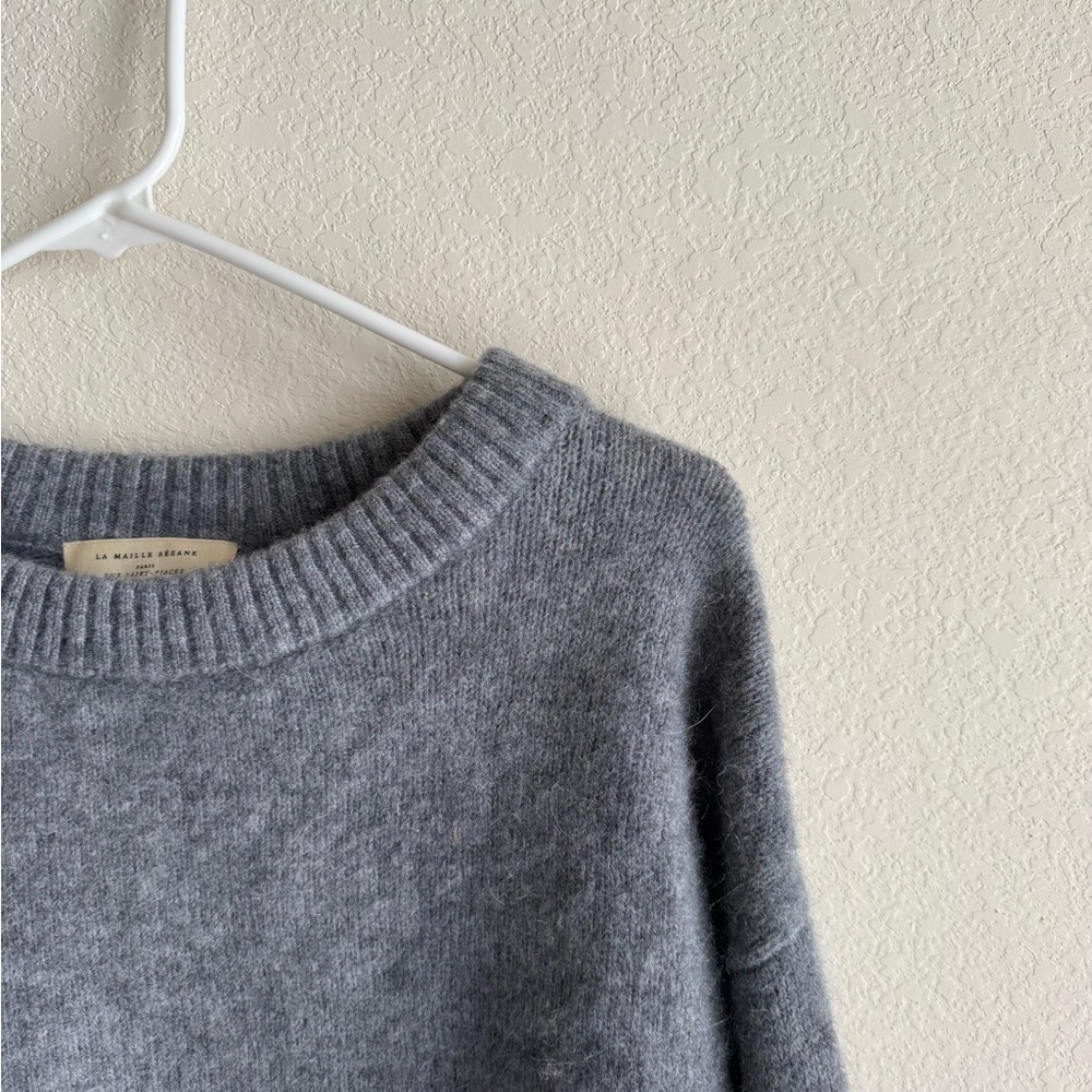 Sezane Grey Amiel Jumper - Picture 8 of 9